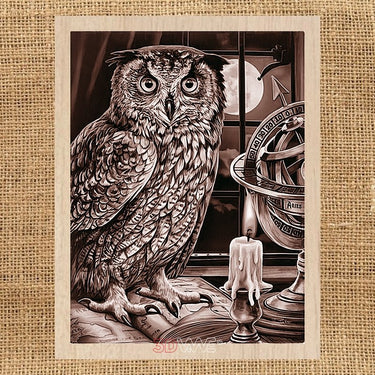 OWL pyroprinter & laser-ready file 3DWave.us